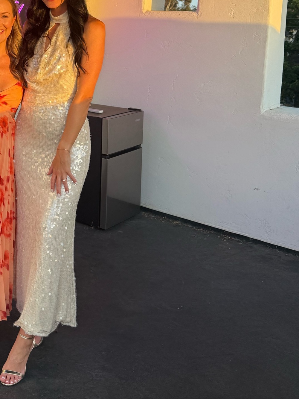 12th Tribe Sequin Maxi Dress